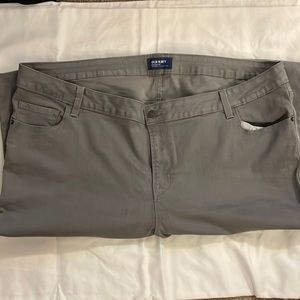 Coated Shimmer Skinny  Jeans (Plus)